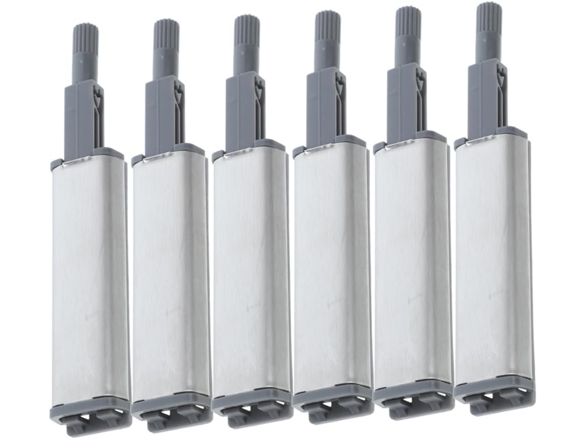 Conjunto De 6 Dobradiças Fechamento Automático Portas Com Estrutura Aço E Ferragens Armários