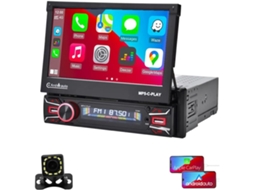 Som Automotivo 1din Sem Carplay e Android Auto, Tela de 7 Polegadas, Elétrico. SFUSHOS