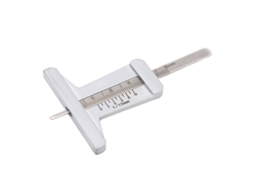 Medidor de Profundidade de Pneu 0 50mm Aço Inoxidável Portátil para Carro e Motocicleta