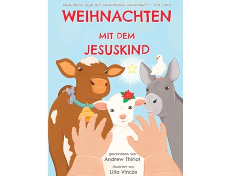 Livro Weihnachten mit dem Jesuskind de Andrew Thiriot (Inglês)