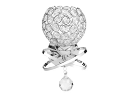 Abajur de Parede de Cristal E27 Decorativo 110 220v para Quarto Hotel Banheiro 24,5cm S/MARCA