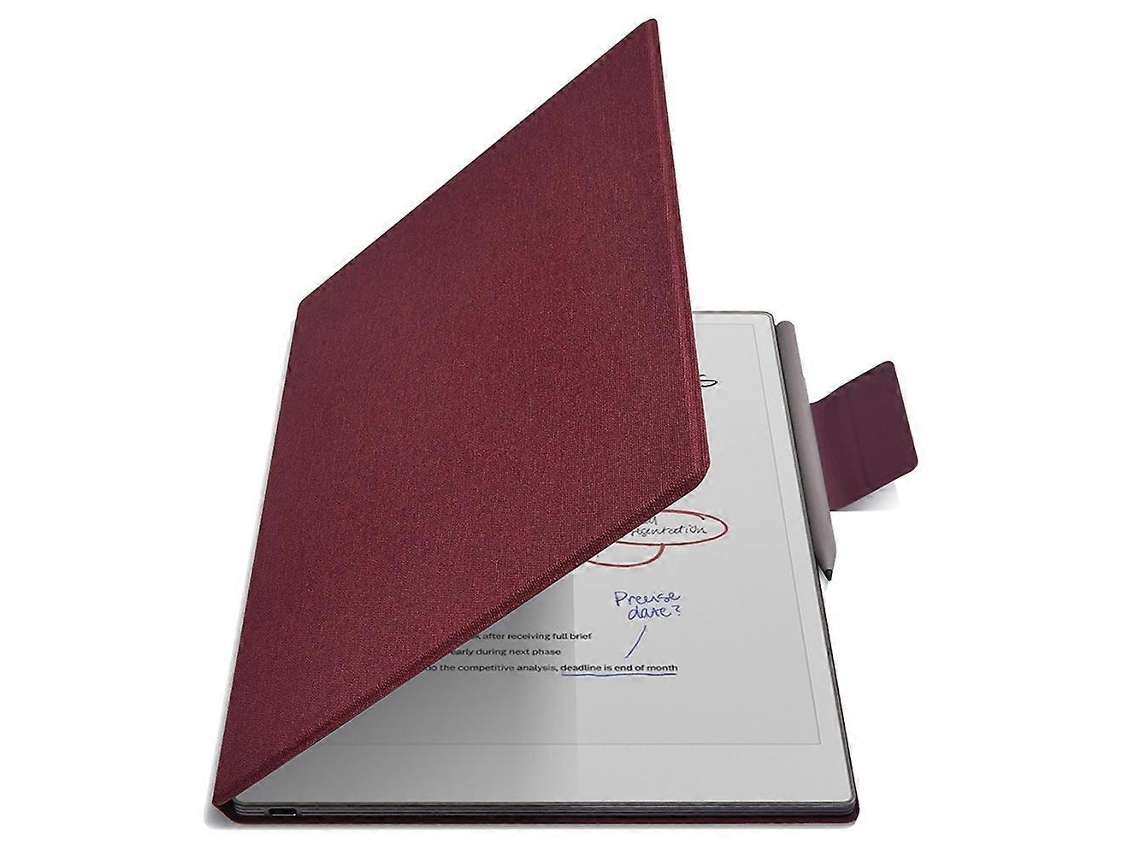Para Remarkable Paper Pro Case Pc Pu Leather Tablet Capa Magnética Com Suporte Para Caneta Auto Wake Sleep Hk Multicolorido Aquaforge