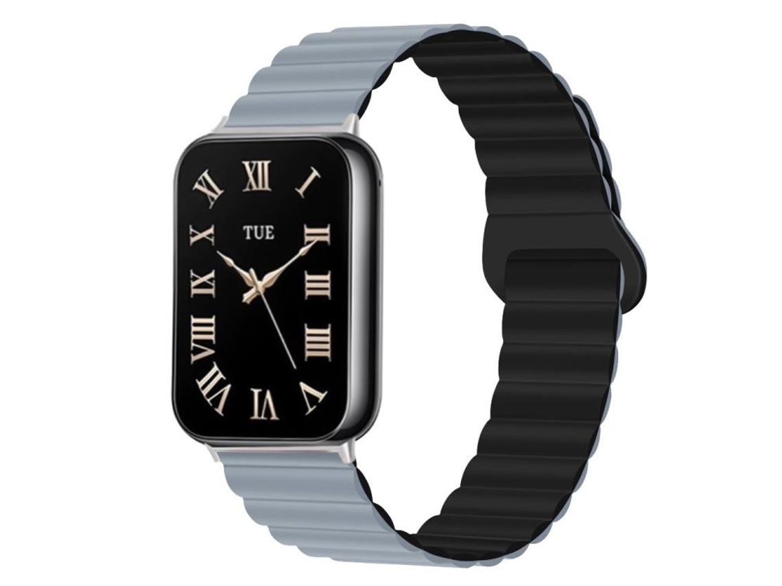 Bracelete para Samsung Galaxy Watch 7/6/5/4 loop nylon fivela magnética framboesa XIAOMOYU