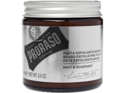 Gommage Pasta Esfoliante Barba - Proraso - 100ml - Menta - Alecrim - Esfoliação Profunda