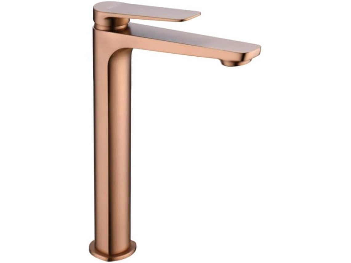 Torneira Monocomando de Cano Alto para Lavatório Fabricado em Latão Cobre MICE COLLECTION