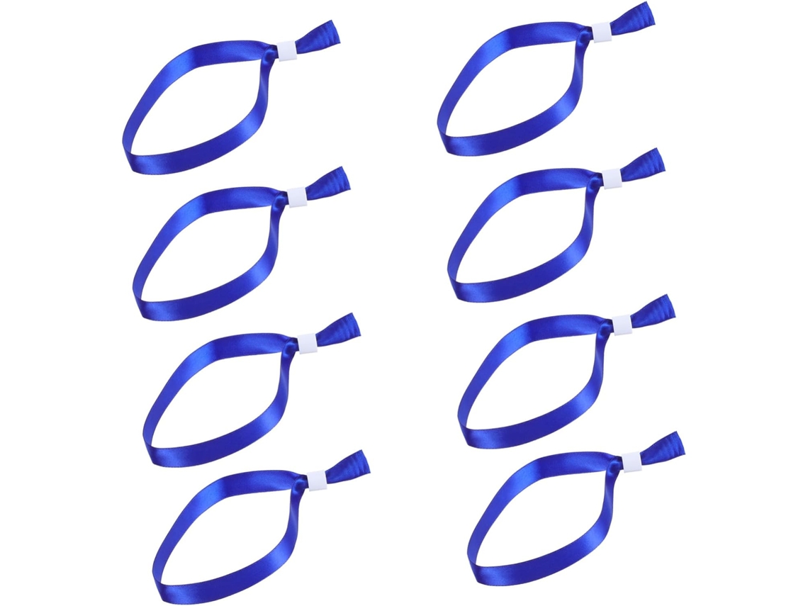 Conjunto Gadpiparty com 20 pulseiras de tecido para eventos, pulseiras de poliéster confortáveis e duráveis para festivais.