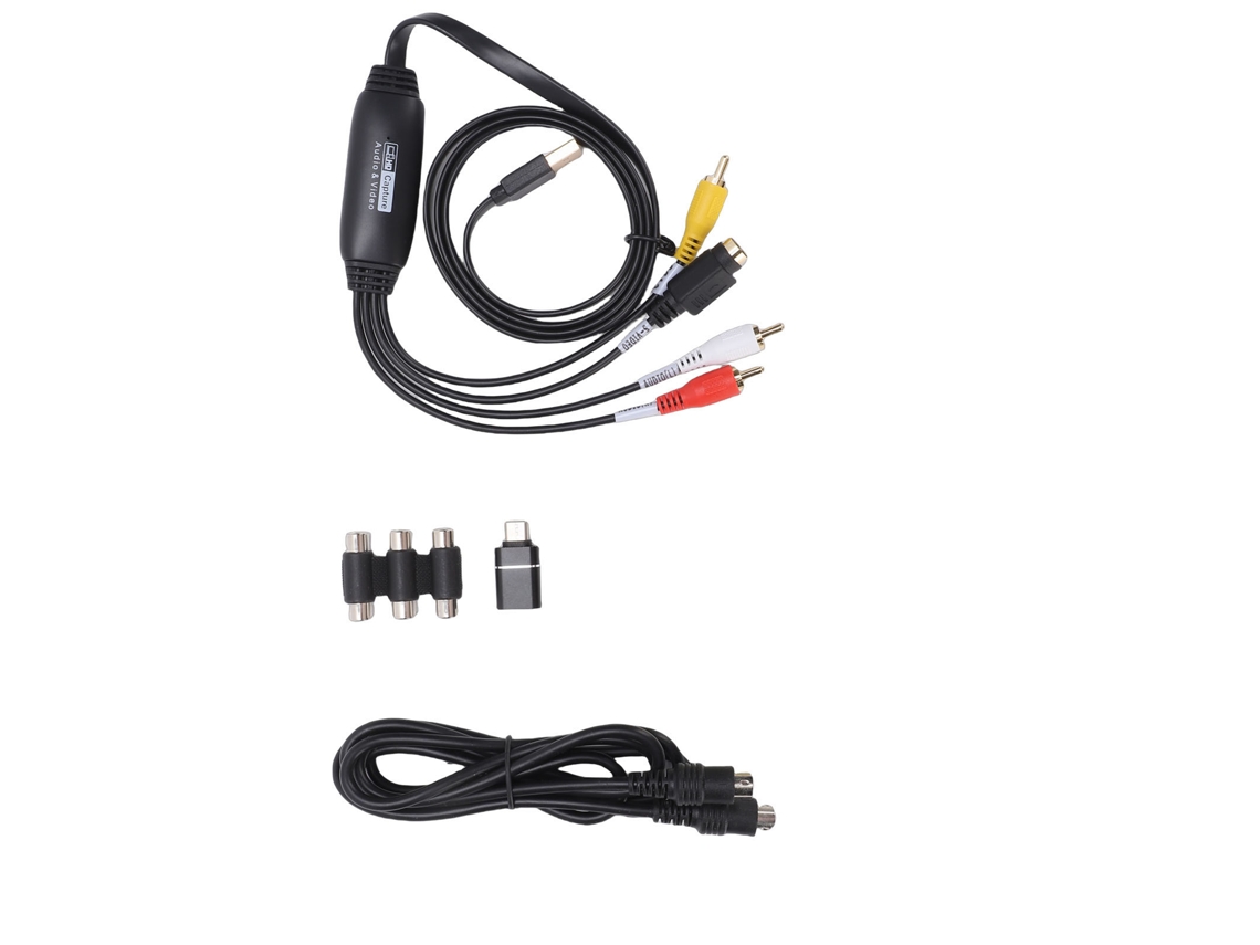Conversor Vhs para Digital LAXISCREED 1080p Usb2.0