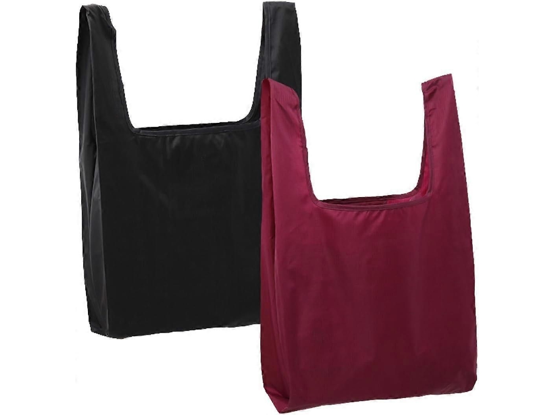 Saco de Compras Reutilizável 2 Pack Saco de Supermercado Lavável Eco friendly Nylon Saco Dobrável para Uso Diário GOKOCO