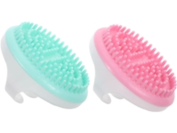 Conjunto De 2 Escovas Massagem Corporal Completas Popetpop, Escovação Anti Seco Para Drenagem E Tonificação, Design