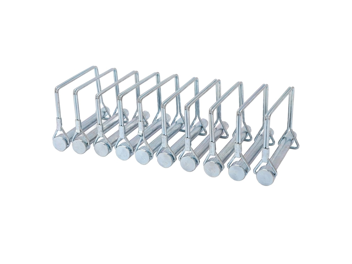 Conjunto De 10 Pinos Cisalhamento Aço Galvanizado 516 Polegadas Para