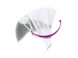 Máscara Protectora Para Cortes De Cabelo Placa De Protetor Barbear Ferramenta De Estilo Capilar Transparente