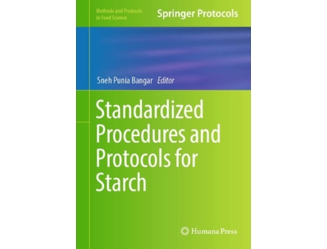 Livro Standardized Procedures and Protocols for Starch de Punia e Sneh (Inglês - Capa Dura)
