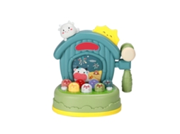 Primerox brinquedo Martelo Musical Educativo com Bater Gopher e Cores Vibrantes para Bebê