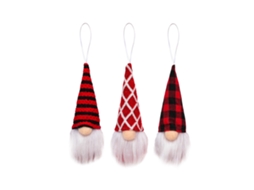 Pack de 3 Ornamentos Natalícios de Tricô LAXISCREED