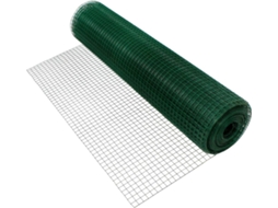 Arame de Aviário ECD Espessura do Arame 1,2 mm e Comprimento 25 m (Verde - Arame de Aço Galvanizado 25x25 mm)