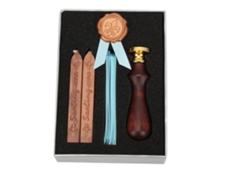 Kit De Selos De Cera Vintage Con Caja Exquisita Para Cartas Iris Aplicaciones Amplias