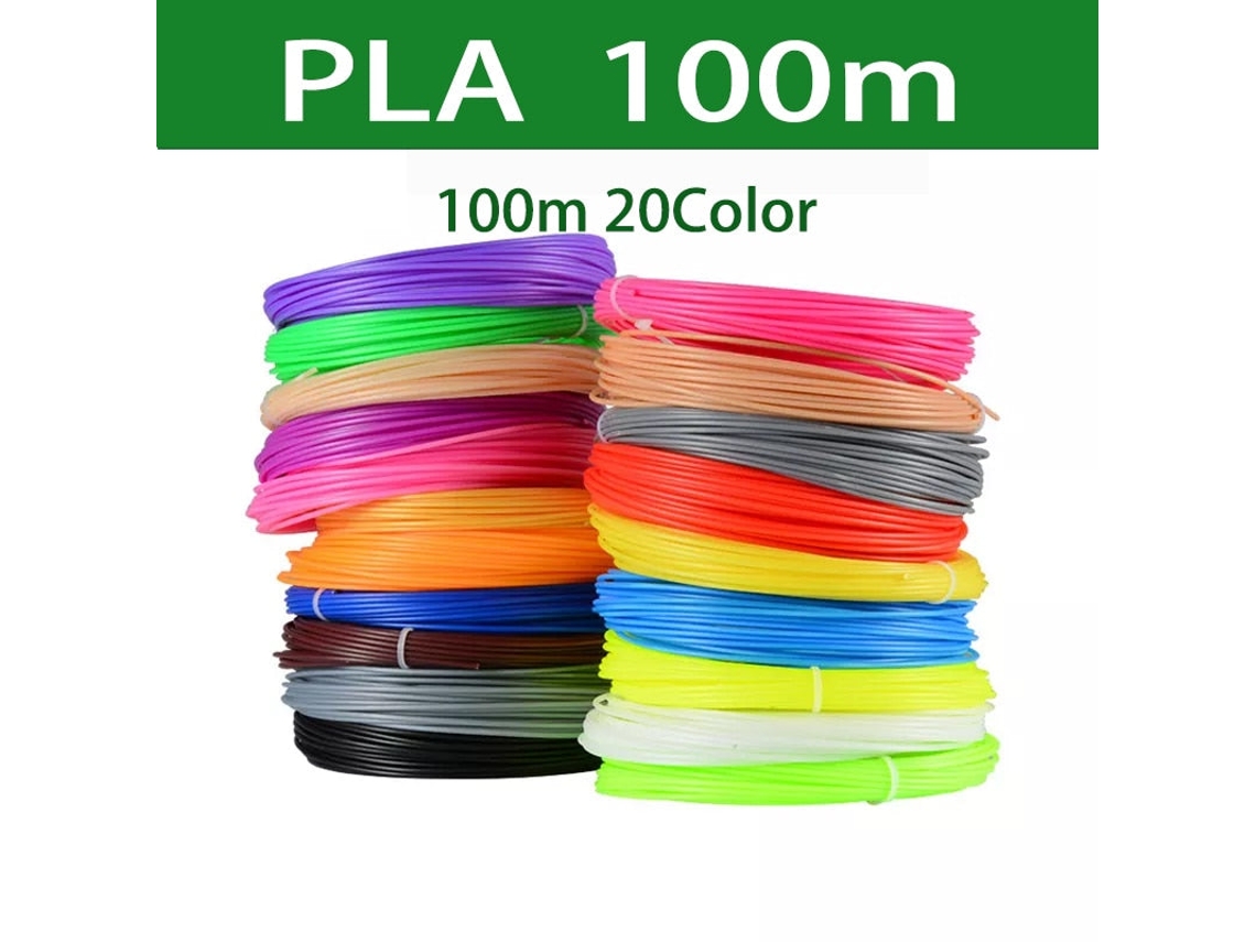 Filamento Pcl Para Caneta 3d Diâmetro Do Filamento 1,75 Mm 100m Filamento Plástico Para Caneta De Impressora 3d Refi À Prova De Crianças Slowmoose