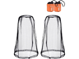 Conjunto De 2 Redes Mosquiteiras Para Proteção Facial E Da Cabeça, Ideais Para Amantes De Atividades Ao Ar Livre, Protegendo Contra Moscas, Mosquitos