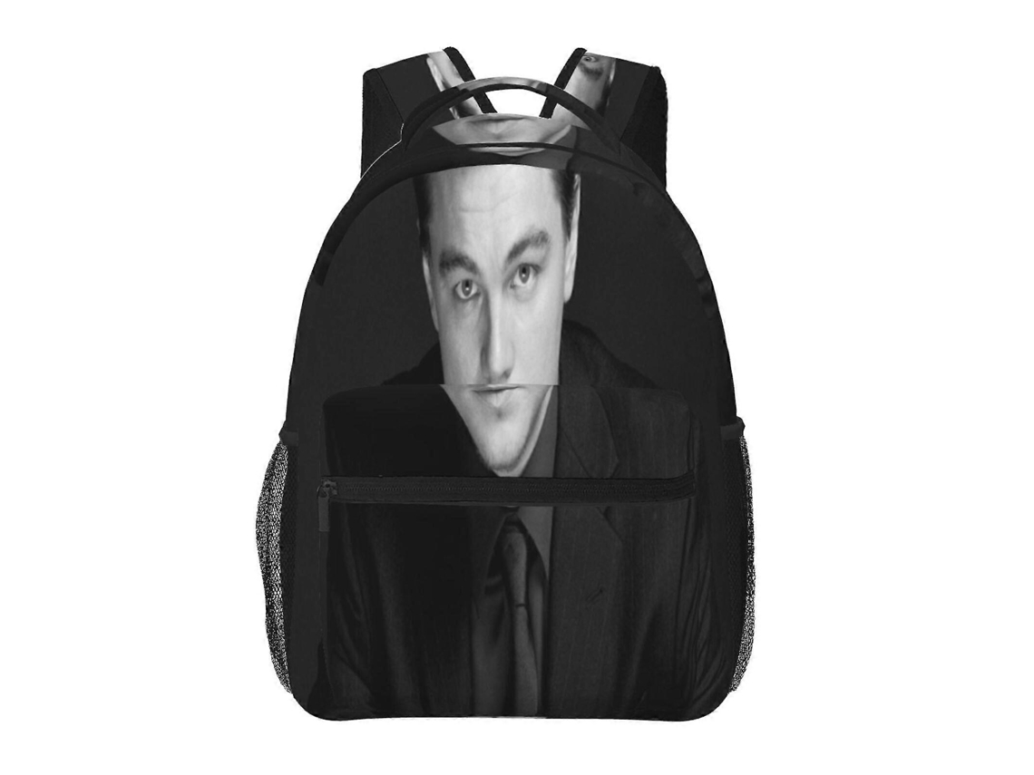 Mochila De Estudante Leonardo Dicaprio I88, Durável E Leve, Com Alça De Ombro Impermeável E Respirável. Olysi Shop