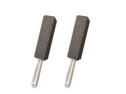 2 Piedras De Pumice Para Limpiar Con Mango, Cepillo Para Inodoro Con Mango Plástico Antideslizante Largo