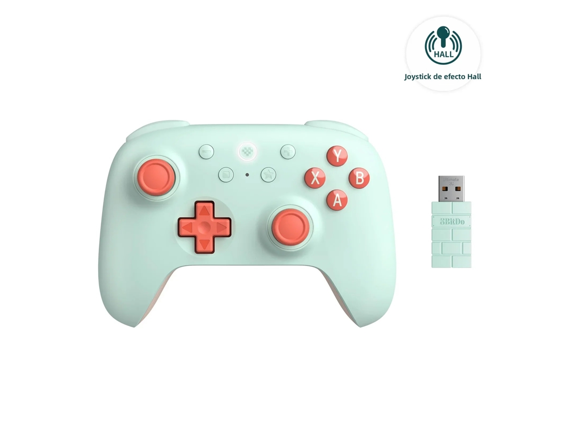 Controle De Jogo Sem Fio (verde Menta), Novo Esquema De Cores, Bateria Integrada.