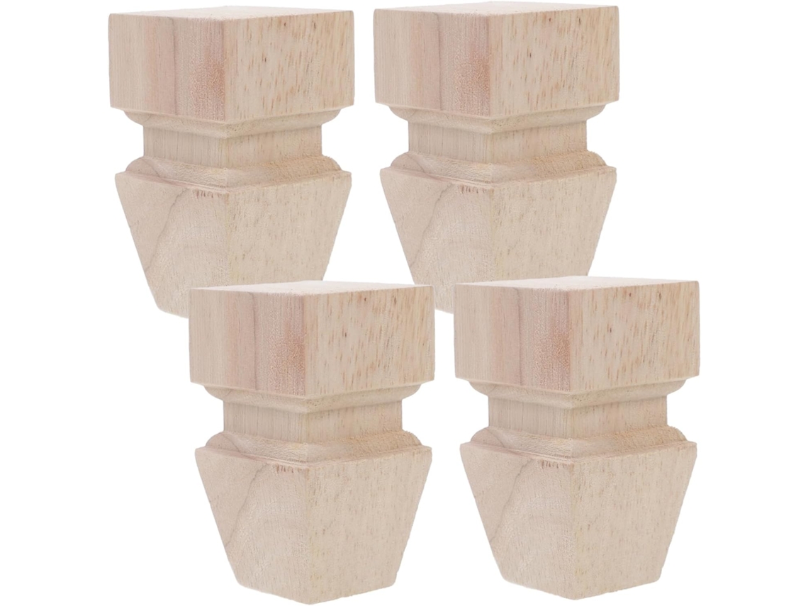 Conjunto De 4 Peças De Móveis De Madeira Para Sofá E Mesa, Ideal Para Substituir A Cama.