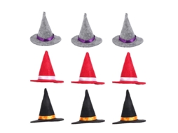 9 Peças De Tampa De Garrafa Para Decorações De Halloween Allinless