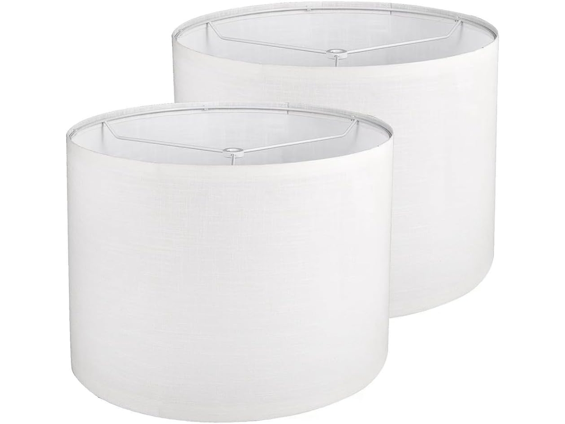 Abajur De 2 Peças Em Formato De A, Ideal Para Luminárias De Mesa E De Chão. Fácil De Montar E Com Pe Gokoco