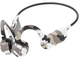 Fones De Ouvido Sem Fio Com Visor Ideais Para E Orelha, Na Cor Cinza