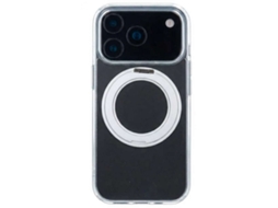 Capa Transparente Compatível com Magsafe Ring para Iphone 17 Pro LA CASA DE LAS CARCASAS