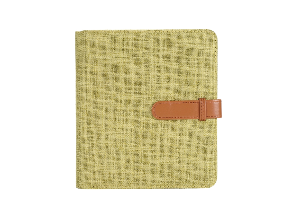 Linen Hardcover 3 Inch Photo Album Large Capacity Universal 288 Pockets Photos Linen Cover Album For Instax 12 11 7 Green LAXISCREED