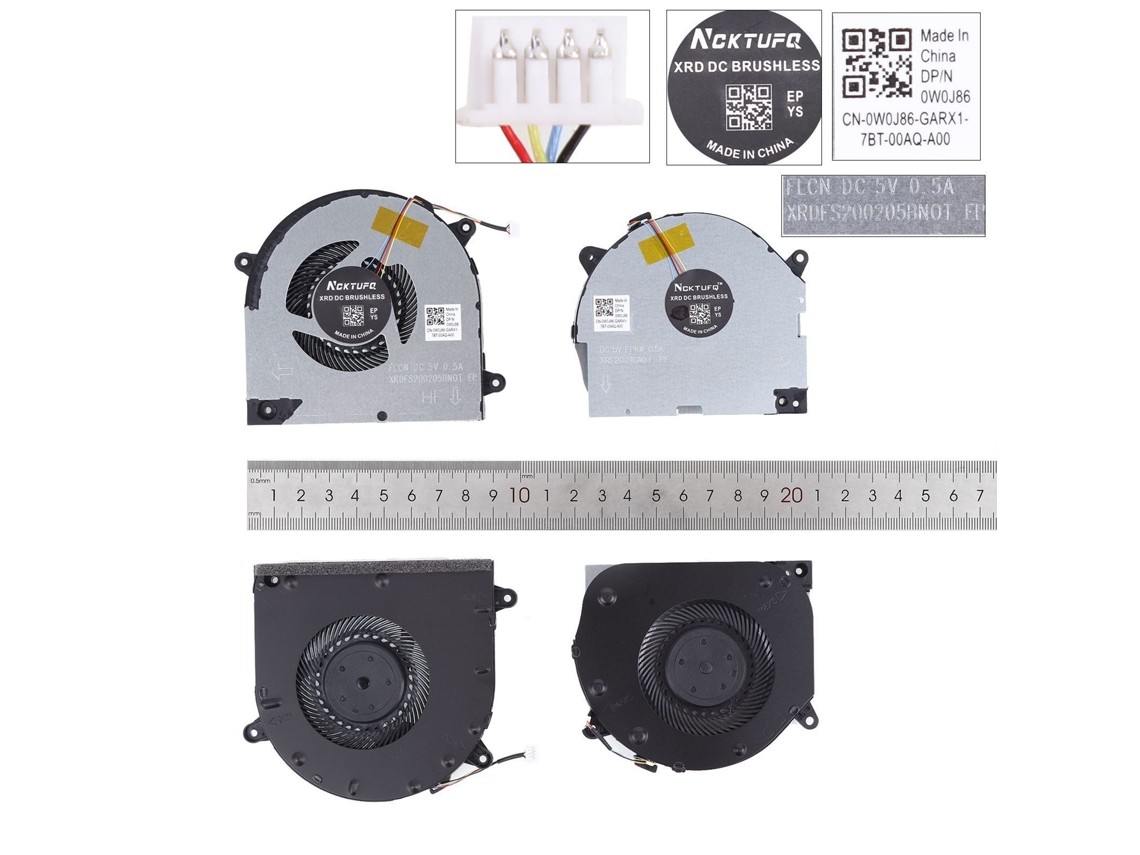 Ventilador para notebook Lenovo Y540 17 Y7000 17 17irh Lr,oem compatível
