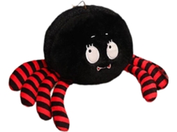 Peluche Halloween À Ventouse Chauve Souris Araignée Jouet Réconfortant Peluche Portátil Para Ado Gokoco