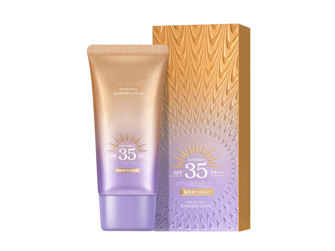 Protetor Solar Facial Spf35 Pa+++ Para Todos Os Tipos De Pele - Clareador E Hidratante Uv Resistente