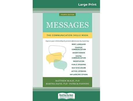 Livro Messages De Matthew Mckay Phd, Martha Davis Et Al. (inglês)