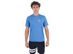 Camiseta de Surf de Manga Curta Everyday Hybrid Upf Azul Shurley