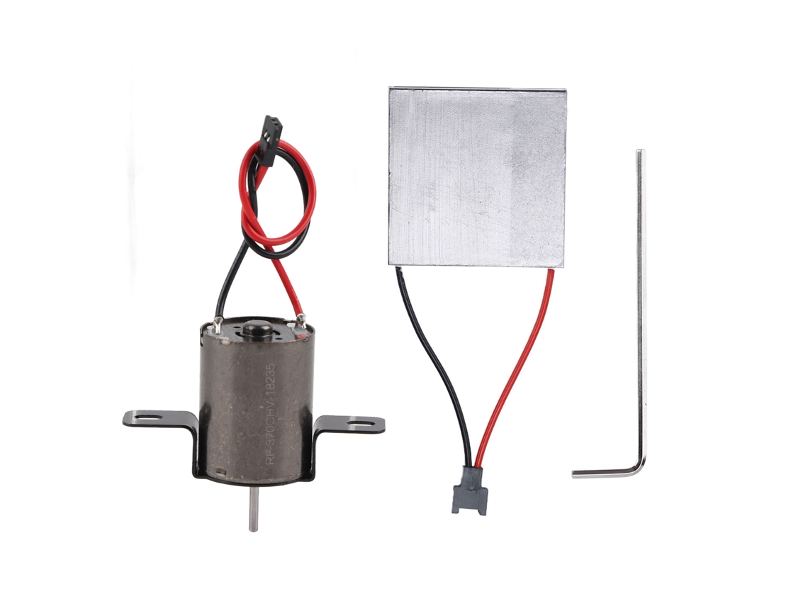 Motor de Folha para Gerador de Vento de Lareira