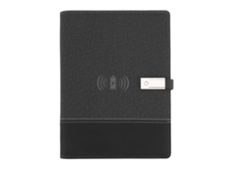 Cuaderno Inteligente A5 Com Lâmpada De Escritório De Carregamento Sem Fio E Bateria Externa Portátil