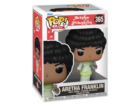 Figura Funko ARETHA FRANKLIN Green Dress Pop! Vinyl