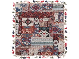 Capa de Almofada Marroquina com Design Criativo e Efeito Decorativo, Feita Chenille, 45x45cm, para CHABERLU