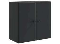 Maison Exclusive - Armário De Parede 59 X 31 X 60 Cm Derivados De Madeira Preto