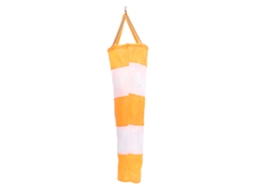 Manga De Viento Naranja De Poliéster De 80 Cm Para Medição De Direção Do Ar Exterior