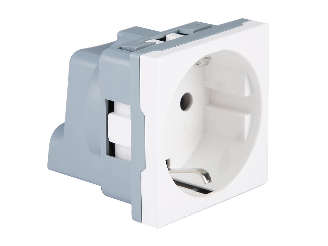 Adaptador De Tomada De Parede Alemão Com Encaixe Laxiscreed 16a Para Uso Seguro E Compatível