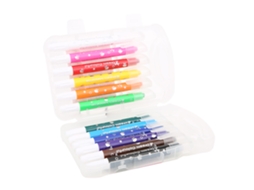 Crayon Giratório Abs Solúvel Em Água Para Crianças, Ferramenta De Pintura A Óleo, Materiais De Arte Para Estudantes (12 Cores)