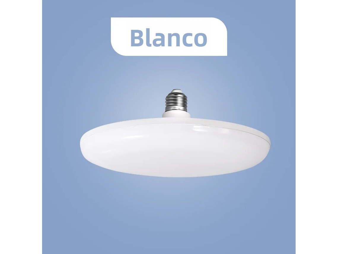 Lâmpada Led E27 Ufo De Alto Brilho (branca, 40 W), Luz Branca Fria, 220 V, Econômica E Sem Cintilação.
