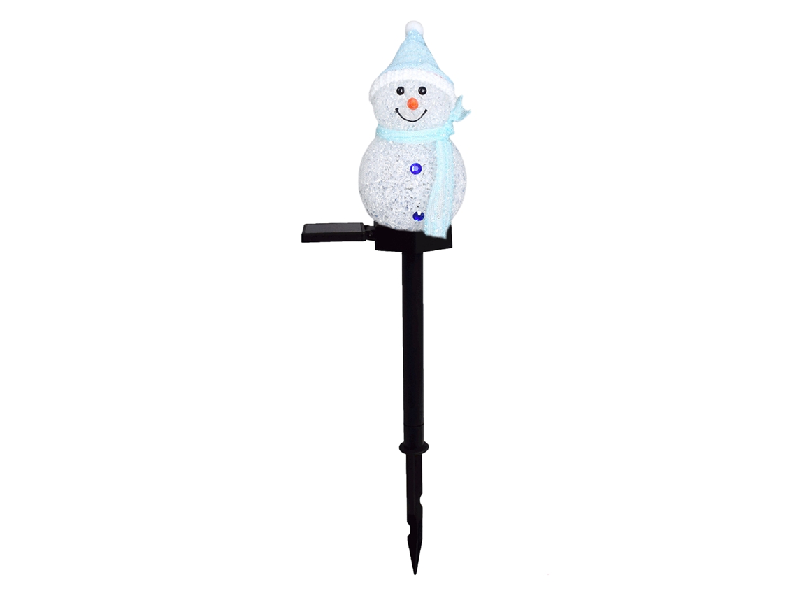 Lâmpada Solar Jardim Laxiscreed Azul Para Iluminação Decorativa Em Natal E Eventos Ao Ar Livre