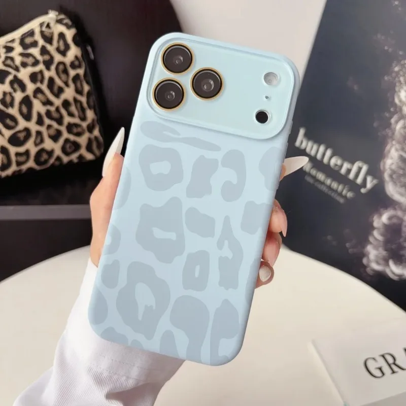 Capa Magnética De Silicone Líquido (azul Para Iphone 17) Com Proteção Total Para A Lente.
