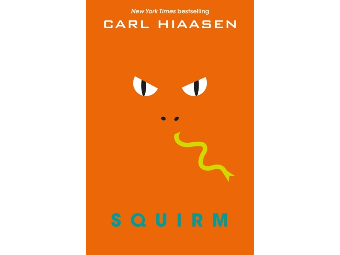 Livro Squirm de Carl Hiaasen (Inglês)
