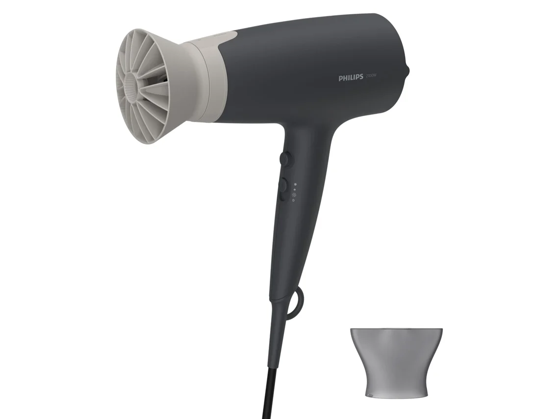 Secador de Cabelo PHILIPS BHD351/10  (2100 W - 6 Níveis de temperatura)