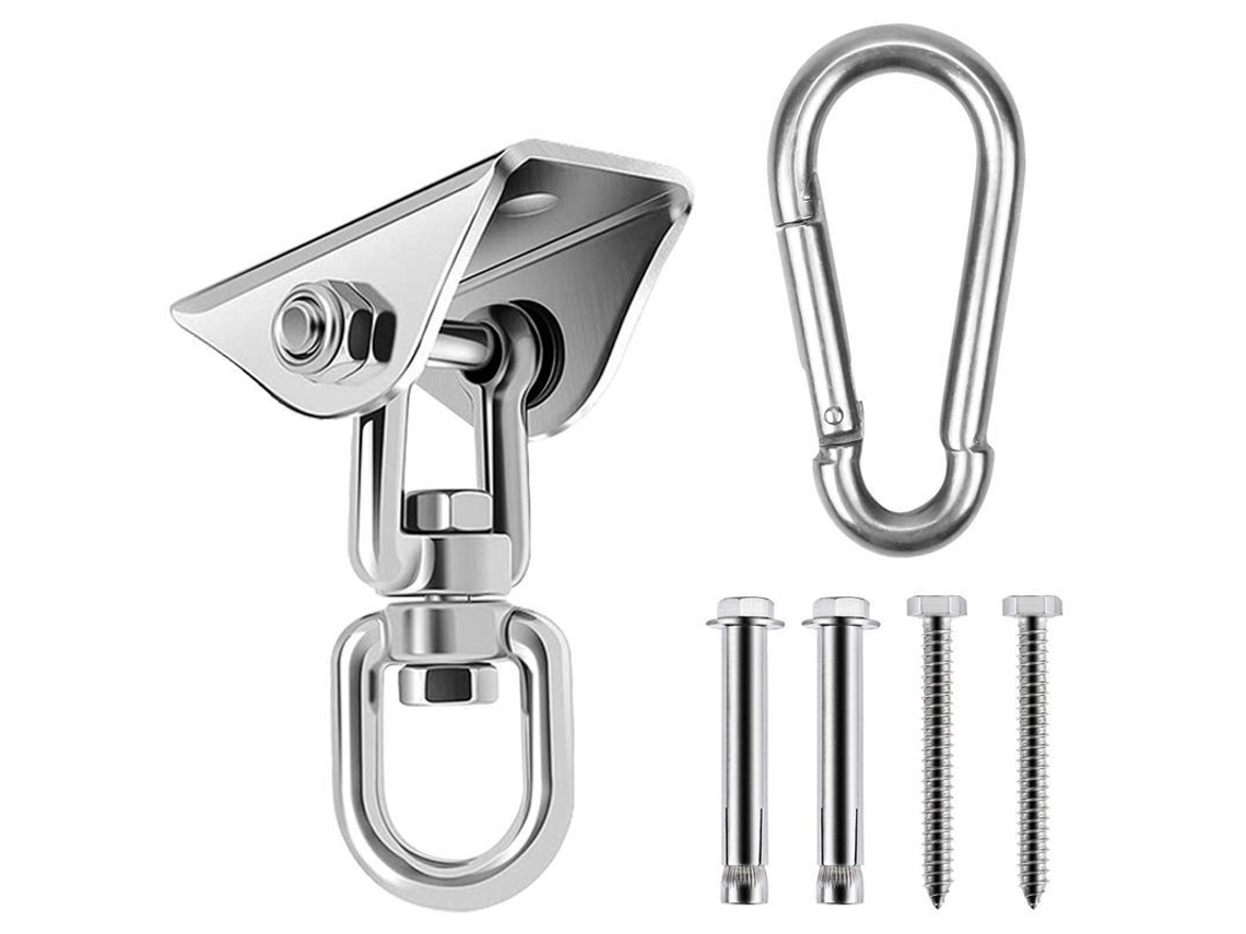 Ganchos de Teto de Acero Inoxidable, 360°, Capacidad 450kg MARCA